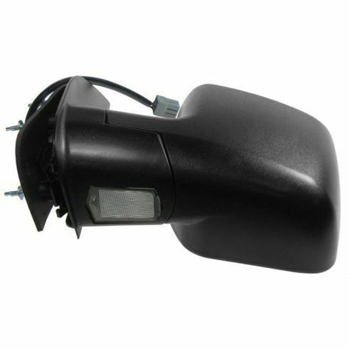 Ford Econoline Passenger Side Door Mirror Power With Puddle Lamp With Dual Glass - FO1325102-Partify Canada