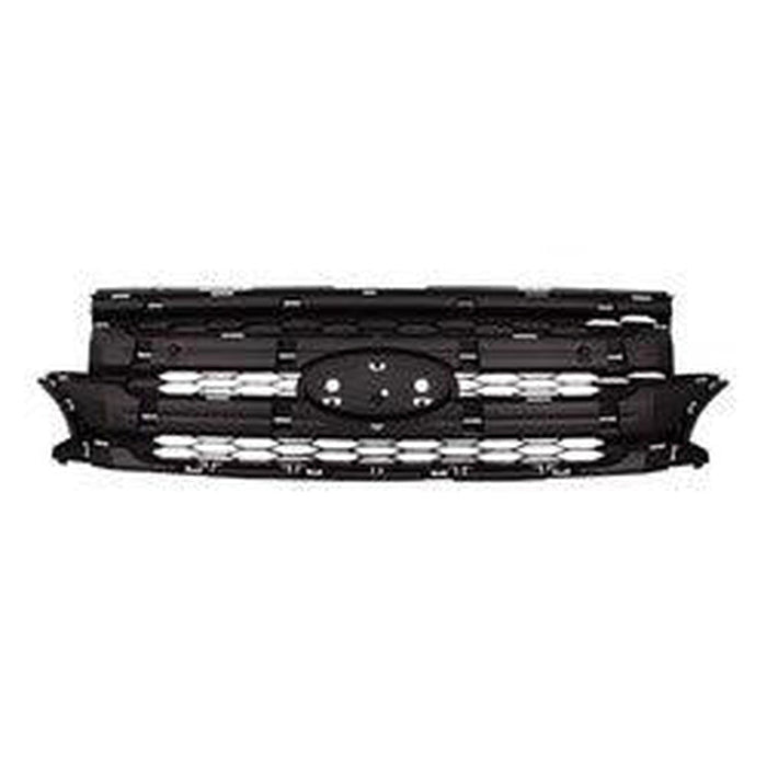 2011-2014 Ford Edge Grille Mounting Panel Exclude 2.0L Turbo Model - FO1223119-Partify-Painted-Replacement-Body-Parts