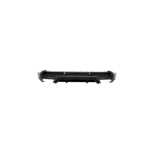 2015-2018 Ford Edge Sport Rear Lower Bumper Without Sensor Holes & Without Tow Hook Hole - FO1115116-Partify-Painted-Replacement-Body-Parts