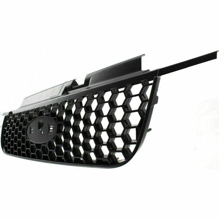 2005-2007 Ford Escape Hybrid Grille Prime Black Smooth - FO1200446-Partify-Painted-Replacement-Body-Parts