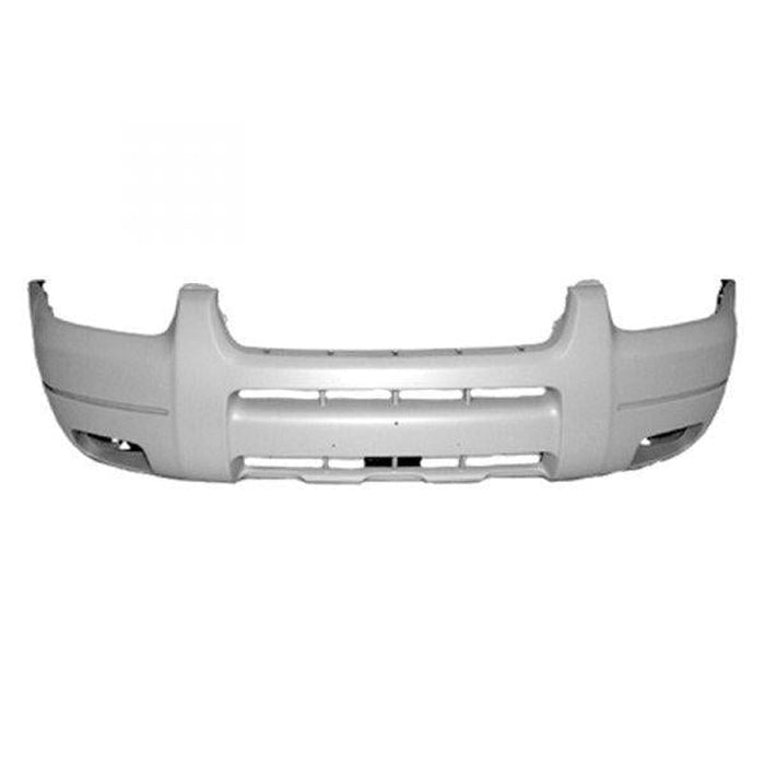 2001-2004 Ford Escape Platinum XLT Front Bumper With Fog Light Holes & Without Molding Holes - FO1000520-Partify-Painted-Replacement-Body-Parts