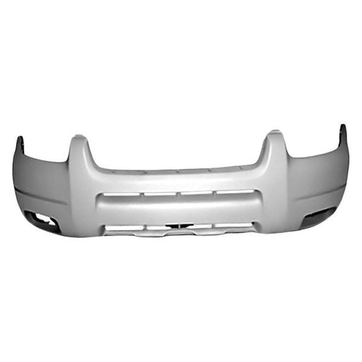 2001-2004 Ford Escape XLS Front Bumper With Fog Lamp Holes & Without Molding - FO1000475-Partify-Painted-Replacement-Body-Parts