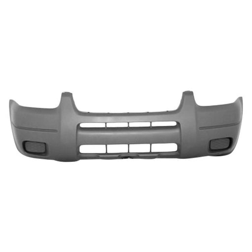 2001-2004 Ford Escape XLS Front Bumper Without Fog Lamp Holes & With Molding - FO1000473-Partify-Painted-Replacement-Body-Parts