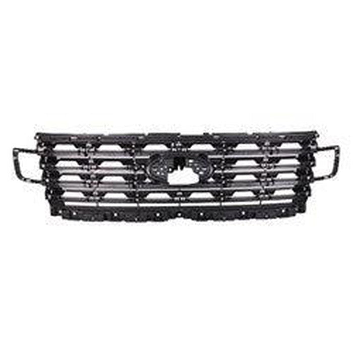 2018-2021 Ford Expedition Grille Mounting Panel Matte Black Limited Model - FO1200619-Partify-Painted-Replacement-Body-Parts