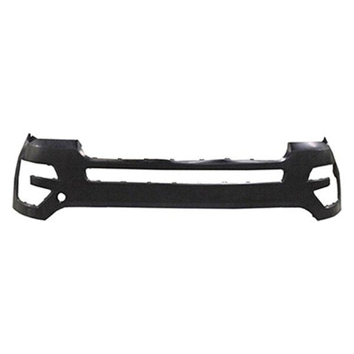 2016-2017 Ford Explorer Front Bumper Without Camera Hole & Without Sensor Holes & With Tow Hook Hole - FO1000723-Partify-Painted-Replacement-Body-Parts