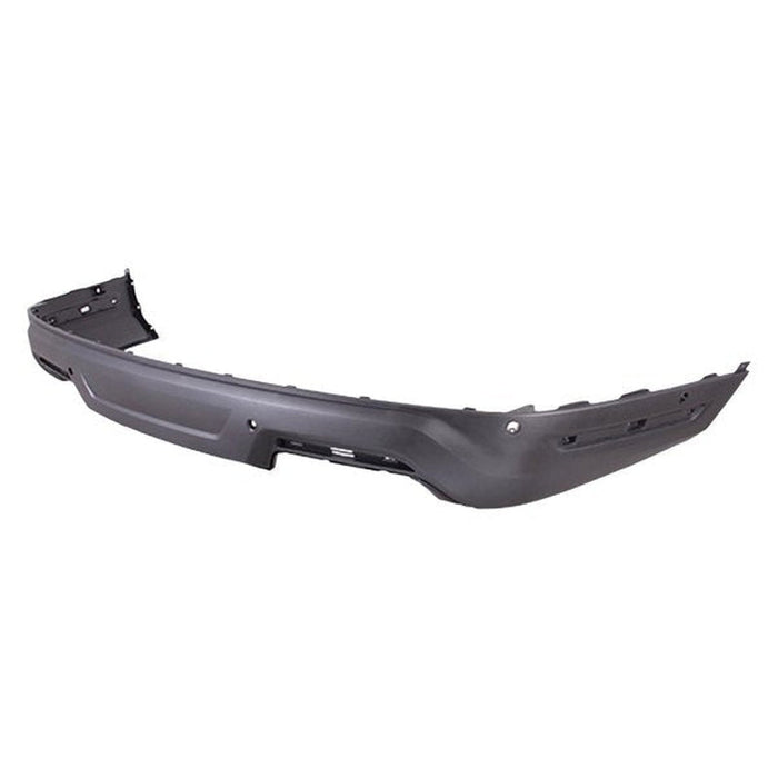 2018-2019 Ford Explorer Rear Lower Bumper With 4 Sensors Holes & With Side Molding & Without Trailer Hitch - FO1115139-Partify-Painted-Replacement-Body-Parts