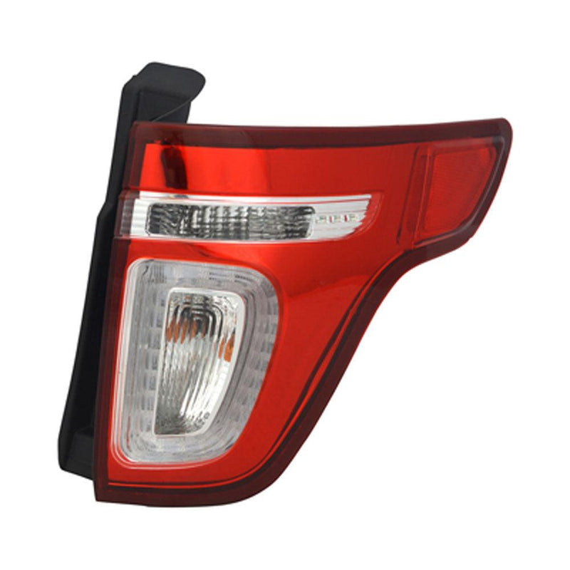 Ford Explorer Tail Light Passenger Side Red Lens With Led HQ - FO2801226-Partify Canada