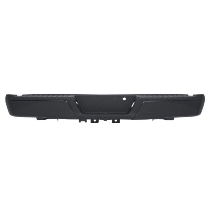 Ford F-150 Rear Bumper Assembly Without Sensor Holes & Without Tow Hitch Included - FO1103184-Partify Canada