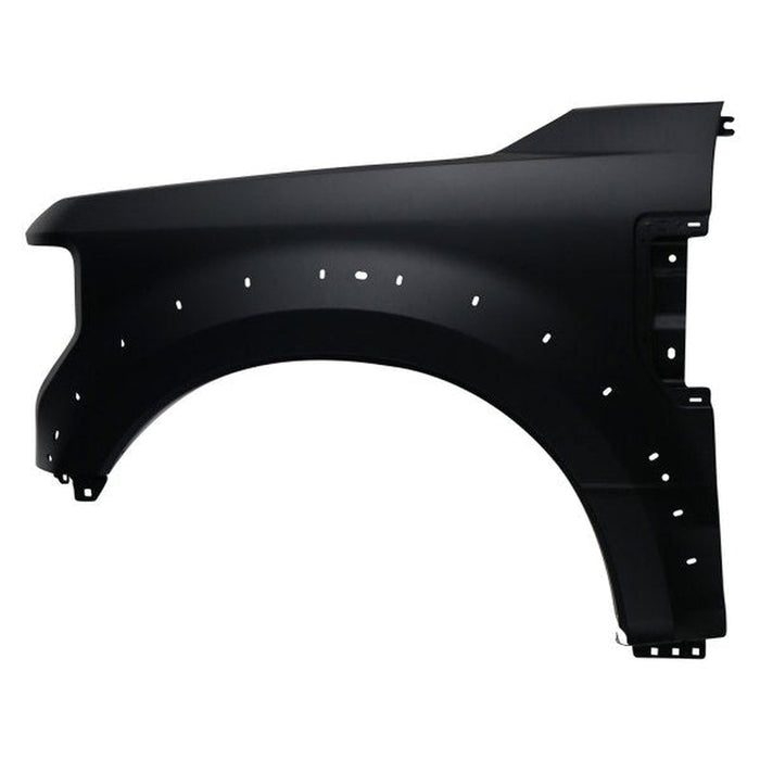 2020-2022 Ford F450 Driver Side Fender With Molding Holes - FO1240334-Partify-Painted-Replacement-Body-Parts