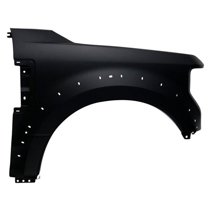 2020-2022 Ford F450 Passenger Side Fender With Molding Holes - FO1241334-Partify-Painted-Replacement-Body-Parts