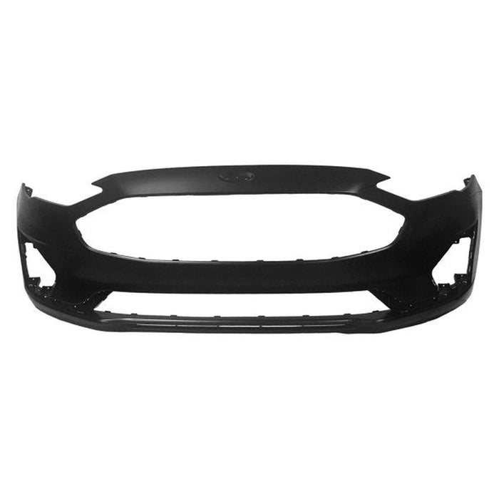 2019-2020 Ford Fusion Front Bumper Without Sensor Holes & Without Tow Hook Hole - FO1000757-Partify-Painted-Replacement-Body-Parts