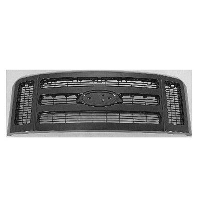 Ford Pickup F450 Superduty Grille Matte-Dk Gray With Black Frame For Xlt - FO1200499-Partify Canada