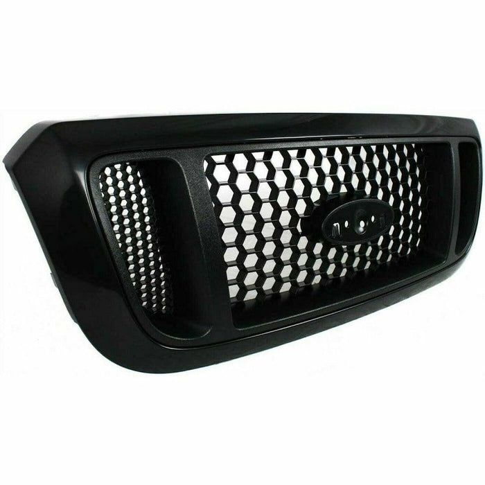 2004-2005 Ford Ranger Pickup 2WD Grille Black 4WD - FO1200460-Partify-Painted-Replacement-Body-Parts