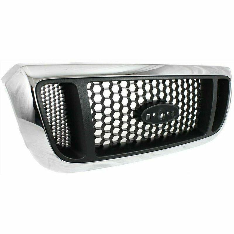Ford Ranger Pickup 2WD Grille Chrome Gray 4WD - FO1200453-Partify Canada