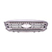2010-2012 Ford Taurus Sho Grille Painted-Silver With Chrome Moulding - FO1200526-Partify-Painted-Replacement-Body-Parts
