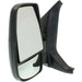 Ford Transit T 350Hd Driver Side Door Mirror Manual Textured With Short Arm With Medium/High Roof - FO1320550-Partify Canada