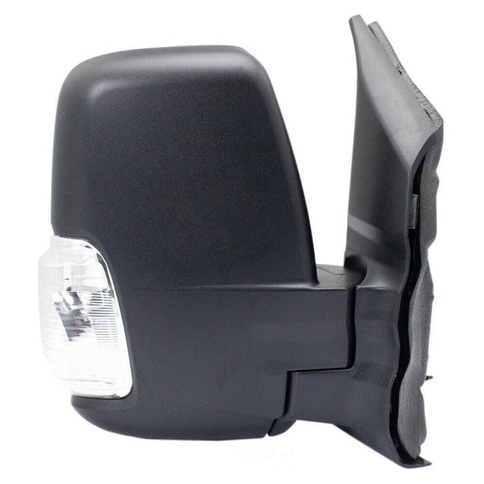 Ford Transit T 350Hd Passenger Side Door Mirror Power Textured Short Arm 12 Pin Connector With Signal For Medium/High Roof - FO1321653-Partify Canada