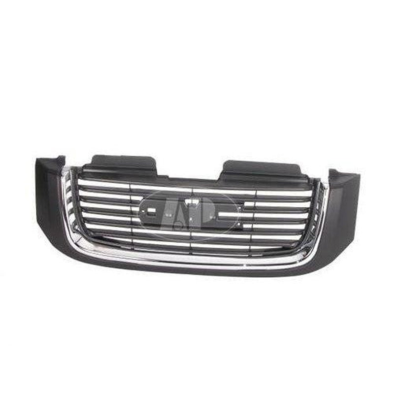 GMC Envoy Grille Without Head Lamp Washer Hole Black/Chrome Sle - GM1200465-Partify Canada