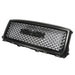 2014-2015 GMC Pickup GMC Sierra 1500 Grille Chrome Frame Black Bars Base/Sle/Slt - GM1200687-Partify-Painted-Replacement-Body-Parts