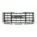 2007-2010 GMC Pickup GMC Sierra Grille Chrome 2500/3500 - GM1200613-Partify-Painted-Replacement-Body-Parts