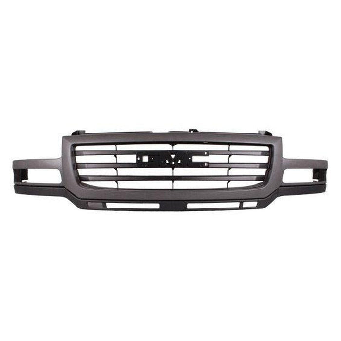 2003-2007 GMC Pickup GMC Sierra Grille PTM Black With Gray Moulding 2500Hd/3500 - GM1200627-Partify-Painted-Replacement-Body-Parts