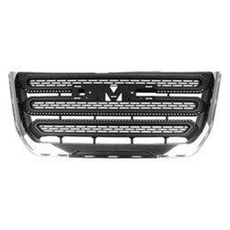 GMC Terrain Grille Black Center With Chrome Frame Sl/Sle Model - GM1200723-Partify Canada