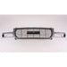 1999-2006 GMC Yukon Grille Black Horizontal Bars With Textured Gray Frame - GM1200429-Partify-Painted-Replacement-Body-Parts