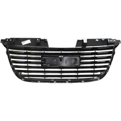 GMC Yukon Grille Without Denali Package Matte Black With Chrome Frame - GM1200576-Partify Canada