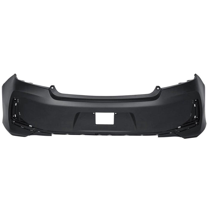 2016-2017 Honda Accord Coupe Rear Bumper Without Sensor Holes - HO1100294-Partify-Painted-Replacement-Body-Parts
