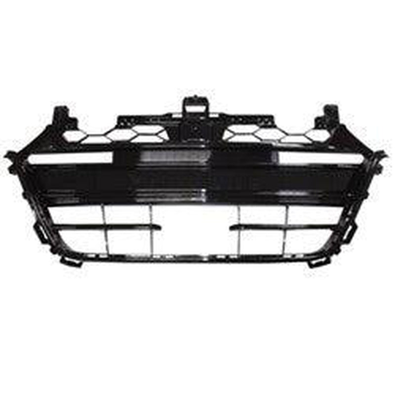 Honda Accord Hybrid Grille Painted Black Without Chrome Moulding - HO1036130-Partify Canada