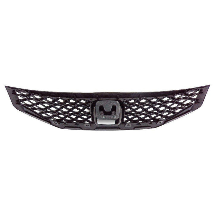 2009-2011 Honda Civic Coupe Grille Black - HO1200199-Partify-Painted-Replacement-Body-Parts