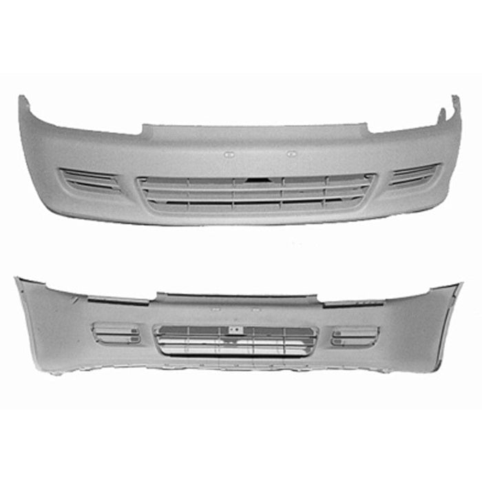 1992-1995 Honda Civic Front Bumper Coupe/Hatchback - HO1000141-Partify-Painted-Replacement-Body-Parts