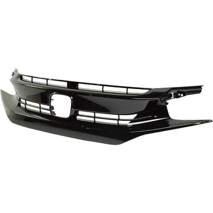 Honda Civic Hatchback Grille Painted Black Exclude Type-R/Touring Model - HO1200235-Partify Canada