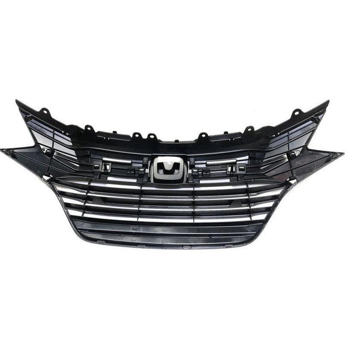 2016-2018 Honda HRV Grille Matte Black - HO1200226-Partify-Painted-Replacement-Body-Parts