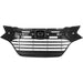 2016-2018 Honda HRV Grille Matte Black - HO1200226-Partify-Painted-Replacement-Body-Parts