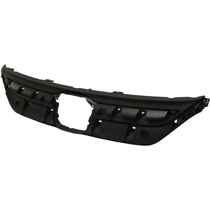 2018-2020 Honda Odyssey Grille Mounting Panel Upper Textured Black - HO1200232-Partify-Painted-Replacement-Body-Parts