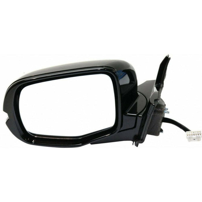 Honda Pilot Driver Side Door Mirror Power Heated Black With Signal/Memory Without Expanded View - HO1320307-Partify Canada