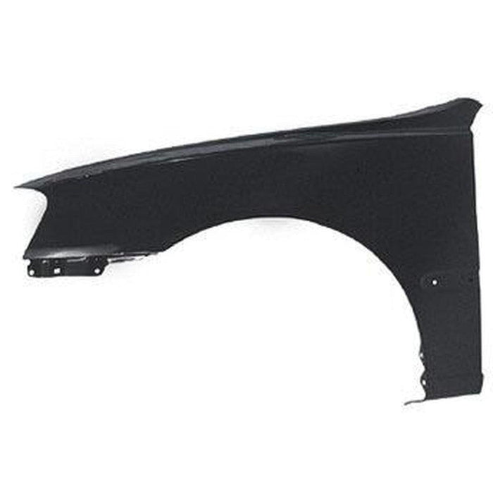 2000-2002 Hyundai Accent Driver Side Fender With Upper Molding Holes - HY1240128-Partify-Painted-Replacement-Body-Parts