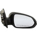 Hyundai Accent Sedan Passenger Side Door Mirror Power Heated With Signal Manual Fold - HY1321244-Partify Canada