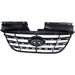 2010 Hyundai Elantra Grille Matte Black - HY1200159-Partify-Painted-Replacement-Body-Parts