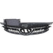 2011-2013 Hyundai Elantra Sedan Grille Chrome Black For USA Built Models - HY1200160-Partify-Painted-Replacement-Body-Parts