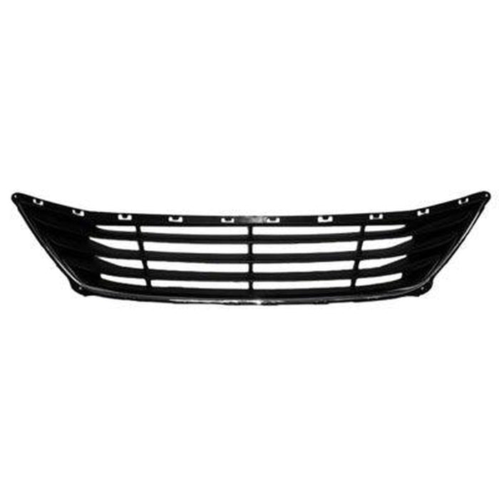 2014-2016 Hyundai Elantra Sedan Lower Grille Korea Built Black With Chrome Surround Modling - HY1036120-Partify-Painted-Replacement-Body-Parts