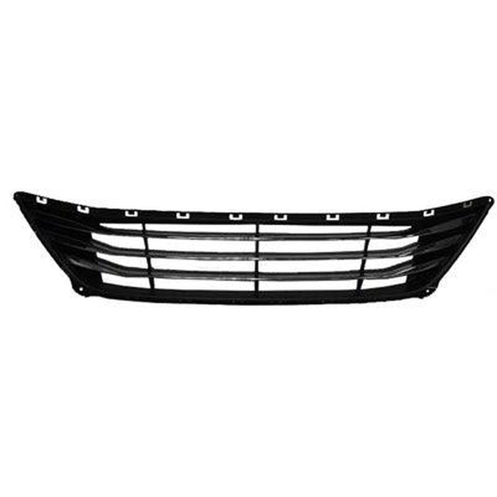 2014-2016 Hyundai Elantra Sedan Lower Grille Korea Built Black With Three Chrome Bars - HY1036122-Partify-Painted-Replacement-Body-Parts