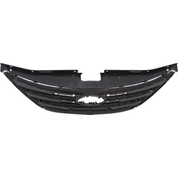 2014 Hyundai Sonata Grille PTM Bars With Chrome - HY1200192-Partify-Painted-Replacement-Body-Parts