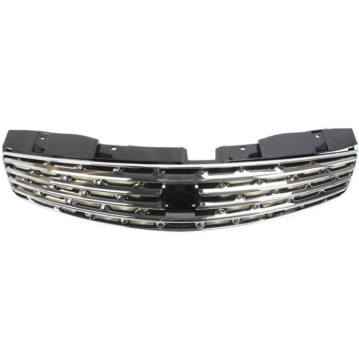 2003-2007 Infiniti G35 Coupe Grille Chrome Black - IN1200107-Partify-Painted-Replacement-Body-Parts