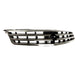2005-2006 Infiniti G35 Sedan Grille Chrome Black - IN1200115-Partify-Painted-Replacement-Body-Parts