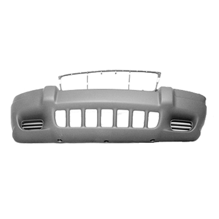1999-2003 Jeep Grand Cherokee Front Bumper Without Fog Light Holes - CH1000264-Partify-Painted-Replacement-Body-Parts