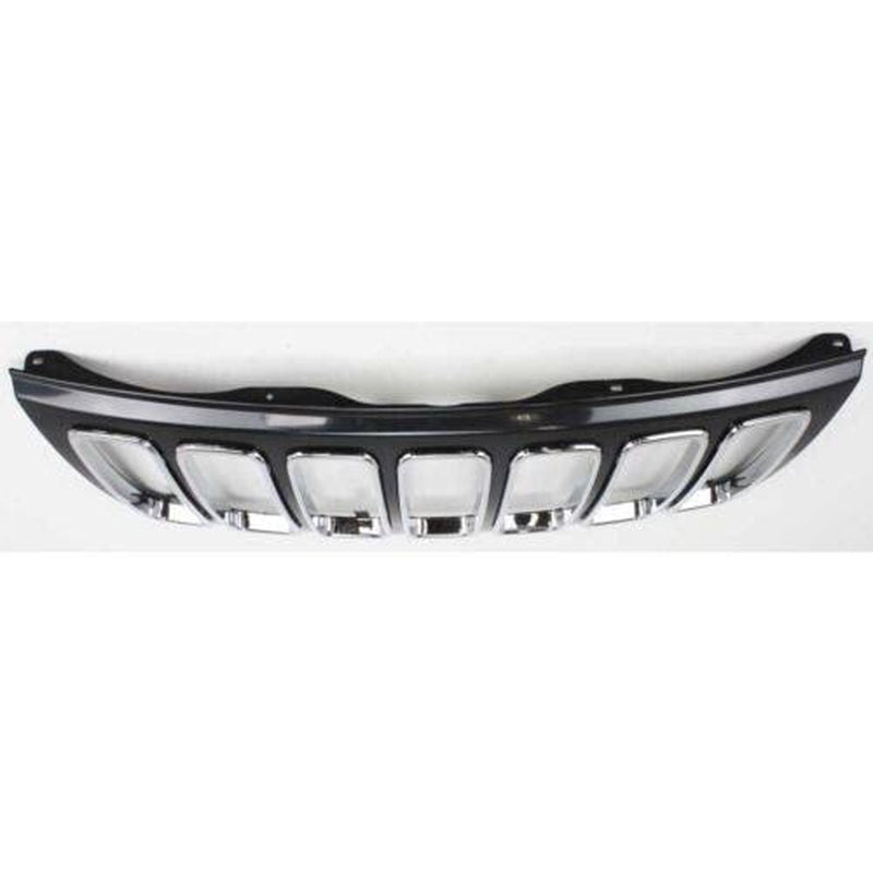 Jeep Grand Cherokee Grille Black With Chrome Frame Limited - CH1200265-Partify Canada