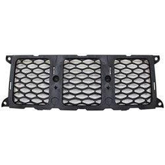 2017-2021 Jeep Grand Cherokee Grille Insert Center Honeycomb Mesh Black Textured For Srt/Trackhawk - CH1210123-Partify-Painted-Replacement-Body-Parts