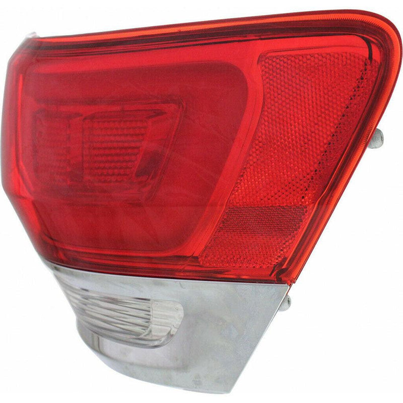 Jeep Grand Cherokee Tail Light Passenger Side Chrome Trim Exclude Srt-8 HQ - CH2805106-Partify Canada